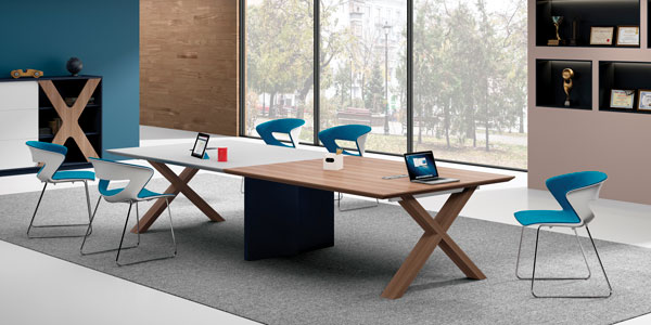 ?，斒宿k公家具|簡格系列會議桌展廳實物展示