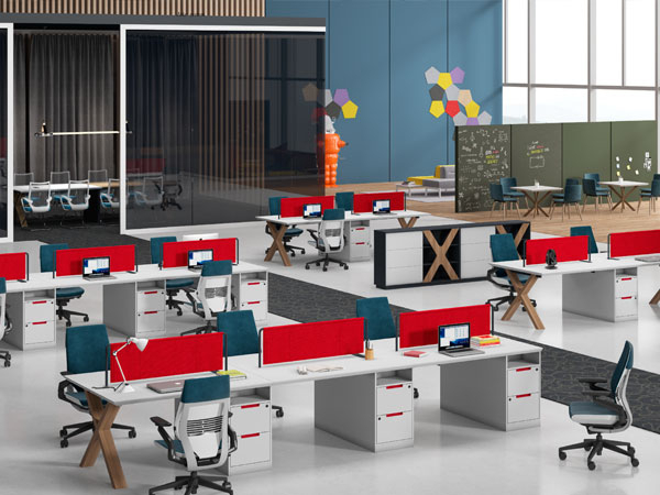 簡(jiǎn)格系列|辦公職員臺(tái)